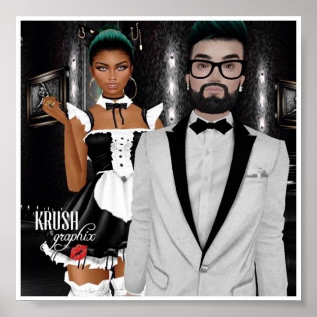 Krush Graphix von Ahsek Novel Halloween Poster 1 (Vorne)