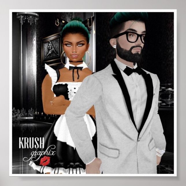 Krush Graphix von Ahsek Novel Halloween Poster 2 (Vorne)