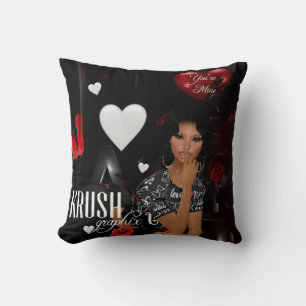 Krush Graphix von Ahsek Novel Pillow 4 Kissen