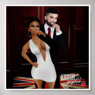 Krush Graphix von Ahsek Novel Poster 03