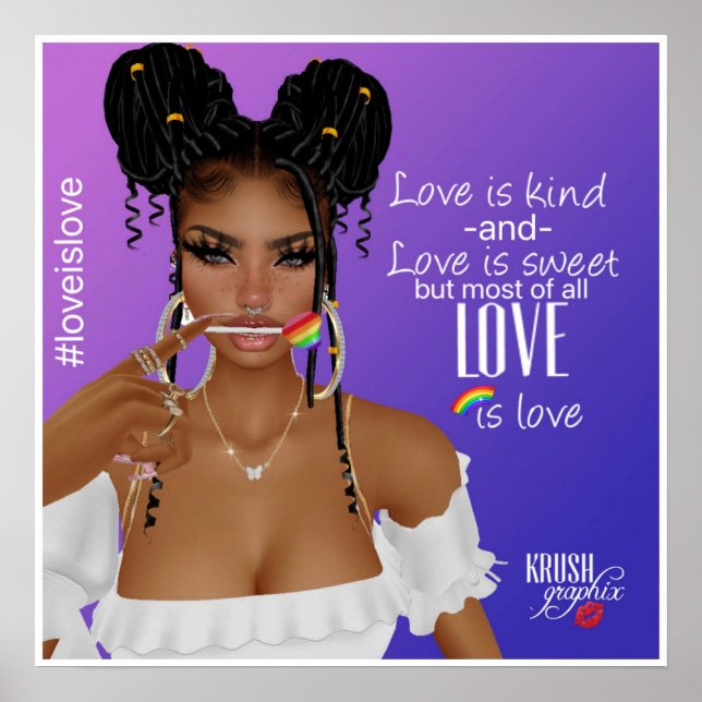 Krush Graphix von Ahsek Novel Pride Poster 1 (Vorne)