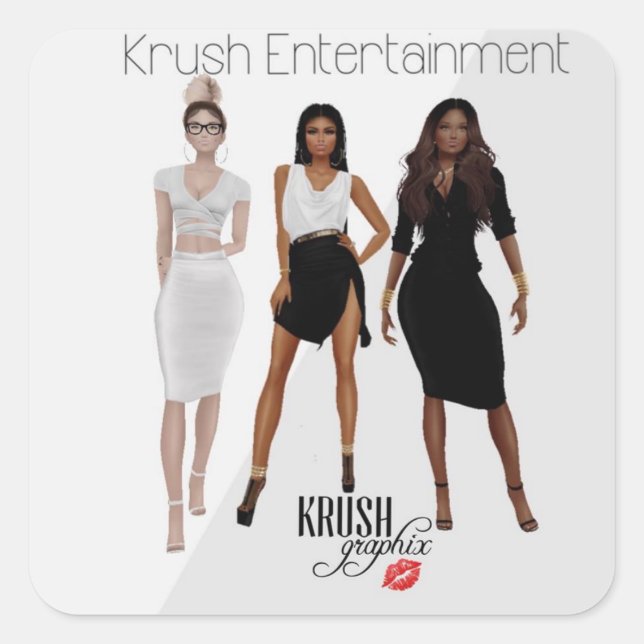 Krush Graphix von Ahsek Novel Stickers 05 (Vorderseite)
