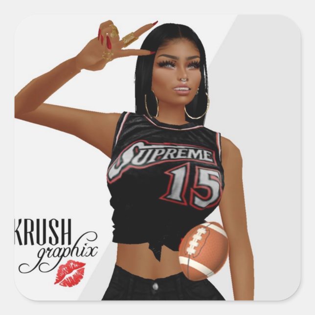 Krush Graphix von Ahsek Novel Stickers 21 (Vorderseite)