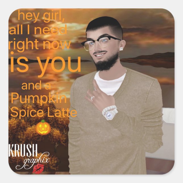Krush Graphix von Ahsek Novel Stickers 23 (Vorderseite)