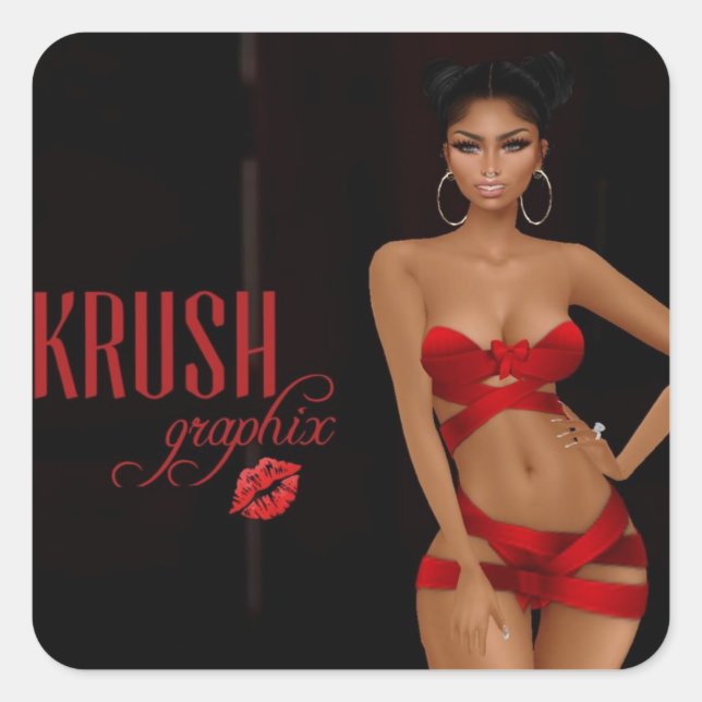 Krush Graphix von Ahsek Novel Stickers 34 (Vorderseite)