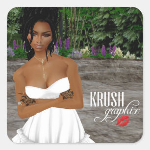 Krush Graphix von Ahsek Novel Stickers 37