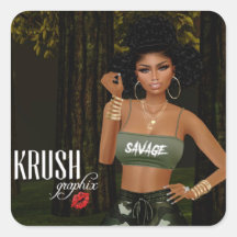 Krush Graphix von Ahsek Novel Stickers 41