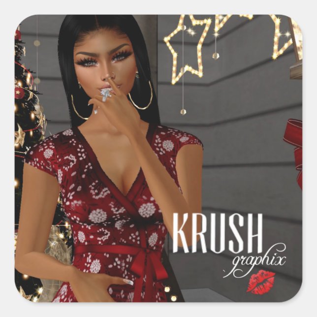 Krush Graphix von Ahsek Novel Stickers 53 (Vorderseite)