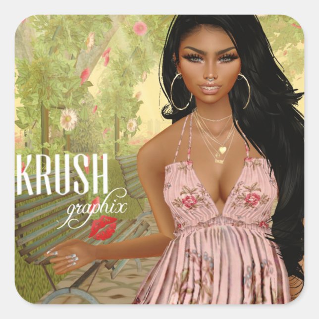 Krush Graphix von Ahsek Novel Stickers 54 (Vorderseite)