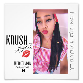 Krush Graphix x Ahsek Novel Pix 2 Fotodruck