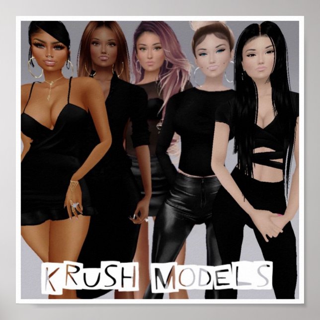Krush Models Poster 1 (Vorne)
