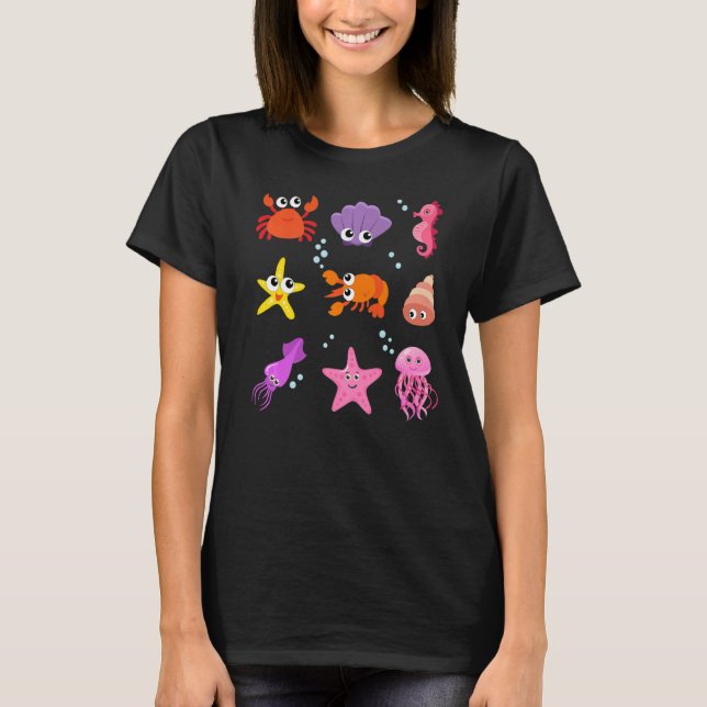 Krustentiere der Krustentiere im Kern T-Shirt (Vorderseite)