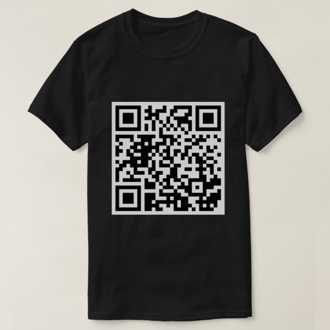 Krusty Krab Pizza Song Qr Code Sticker.png T-Shirt (Design vorne)
