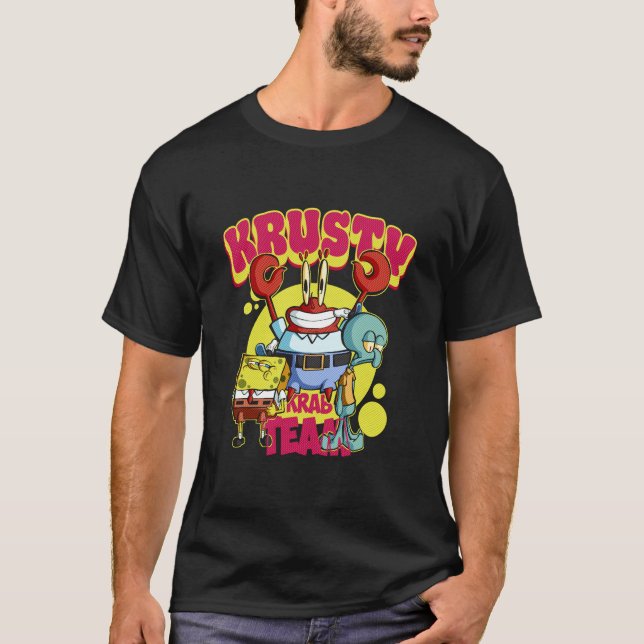Krusty krab Teamshirt T-Shirt (Vorderseite)