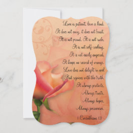 KRW 1 Korinther 13 Liebe ist Patienteneinladung Einladung