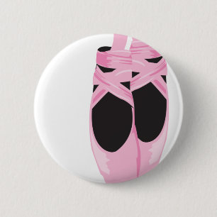 KRW-Ballerina-Rosen-Tanz-Knopf Button