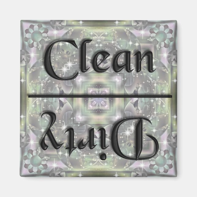 KRW Clean and Dirty Kitchen Magnet (Vorne)