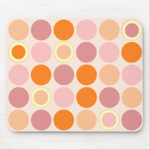 KRW coole rosa und orange Stellen Mousepad