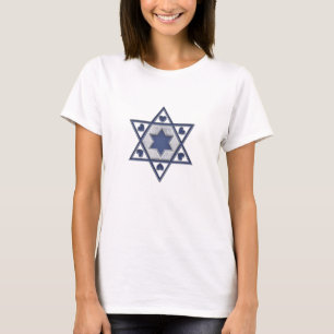 KRW-Doppelstern von David- und Herz-Behälter T-Shirt