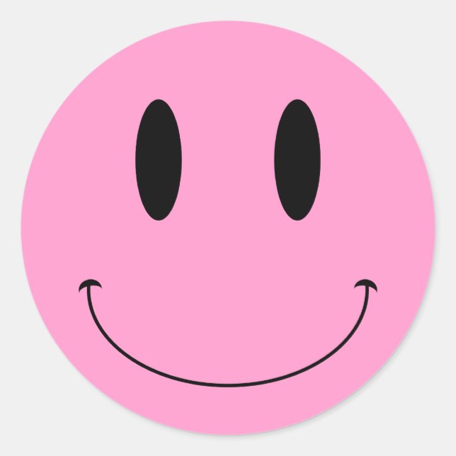 KRW-Face-Custom-Farbe Runder Aufkleber (Vorderseite)