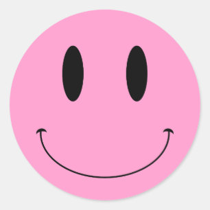 KRW-Face-Custom-Farbe Runder Aufkleber