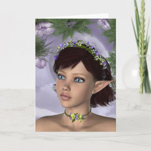 KRW Floral Faiasy Fantasy Karte