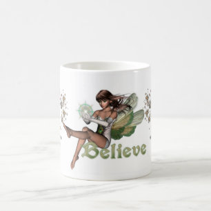 KRW glauben an die brünetten Feen Kaffeetasse