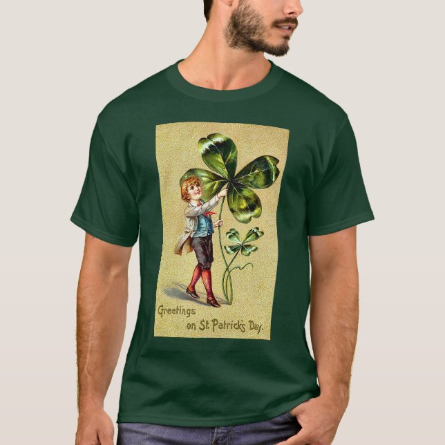 KRW-Grüße an St Patrick Tag T-Shirt (Vorderseite)