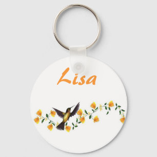 KRW Individuelle Name Hummingbird Schlüsselanhän Schlüsselanhänger