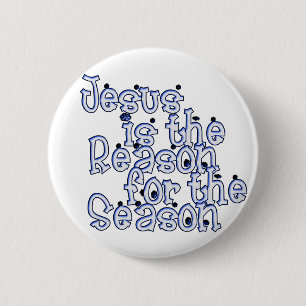 KRW Jesus ist der Grund der Jahreszeit Button