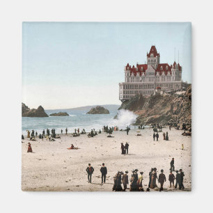 KRW-Klippen-Haus, San Fransisco 1902 Vintager Magnet