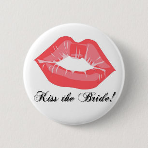 KRW-Kuss das Braut-Knopf-Button Button