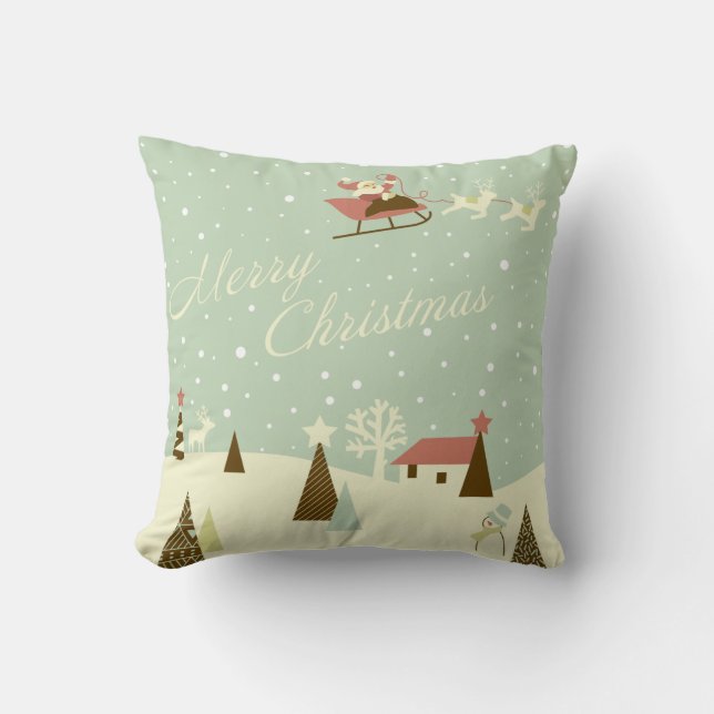 KRW-Land-Weihnachtssankt-Kissen Kissen (Vorderseite)