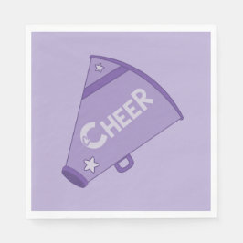 KRW Lila Cheerleader Party Paper Napkins Serviette