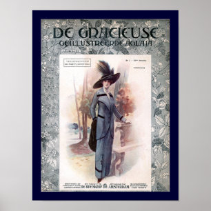 KRW-Modezeitschrift-Abdeckung 1907 Poster