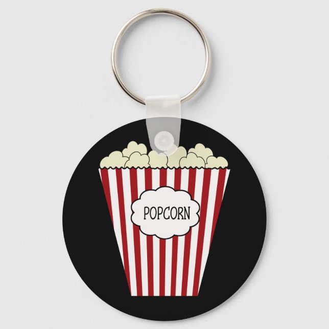 KRW Movie Theater Popcorn Schlüsselanhänger (Vorderseite)