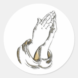 KRW Praying Hands 3 Zoll Aufkleber