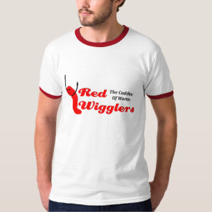 KRW rotes Wigglers Cadillac der Würmer T-Shirt