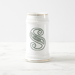 KRW - S - Celtic Mit Monogramm Stein Bierglas