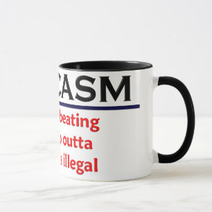 KRW-Sarkasmus-lustiger Witz Tasse