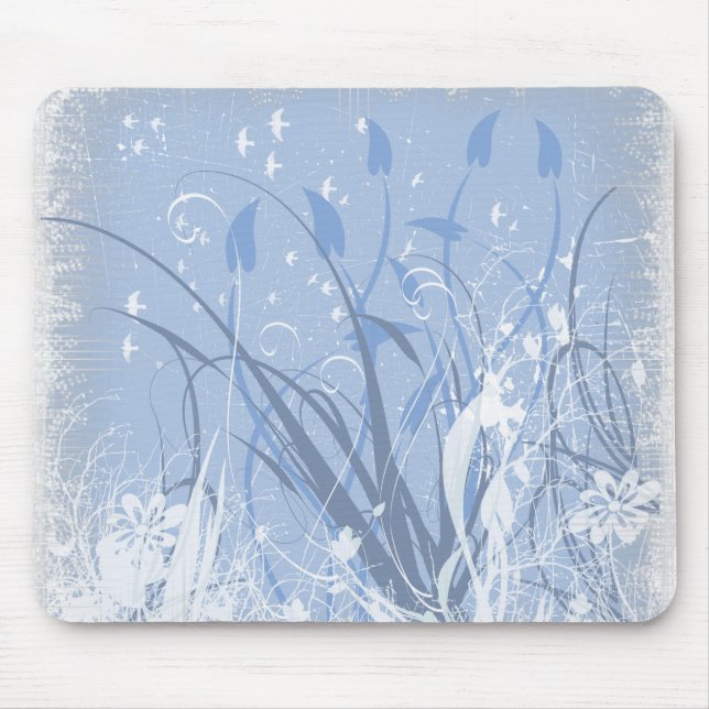 KRW-Schmutz in Blauem nimmt 2 Mousepad (Vorne)