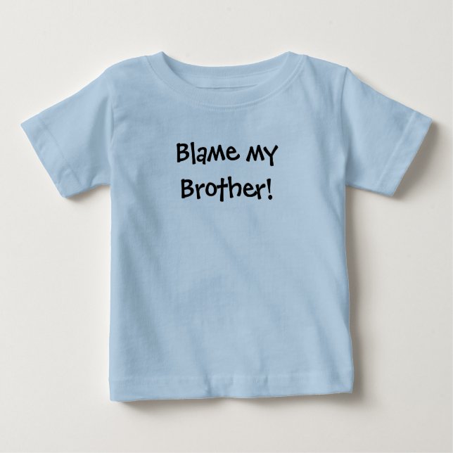 KRW Schuld an meinem Bruder! Baby T-shirt (Vorderseite)