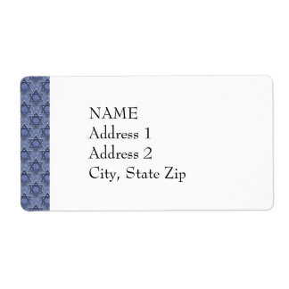 KRW Star von David Custom Shipping Label