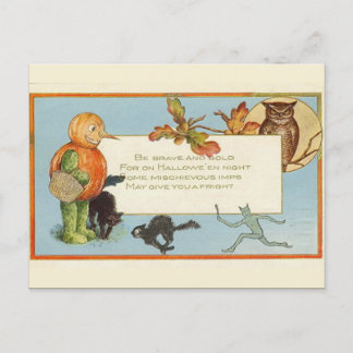 KRW Vintages Halloween - Maßgeschneidert Postkarte