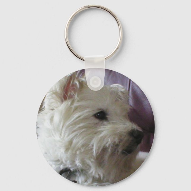 KRW Westie Schlüsselanhänger (Vorderseite)