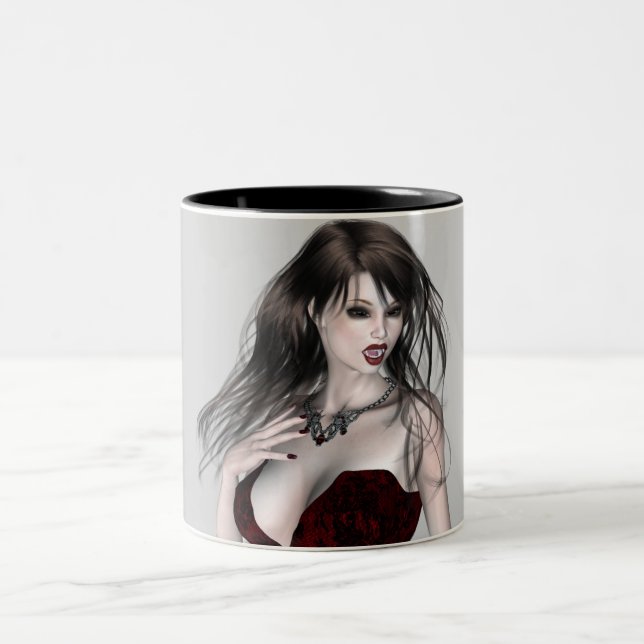 KRWvampire-Tasse Zweifarbige Tasse (Mittel)