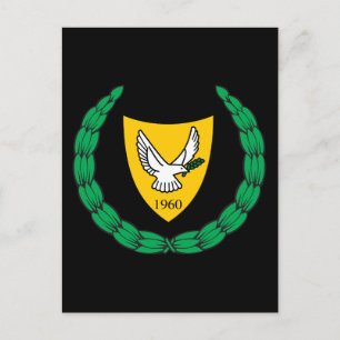 Kryprusemblem Postkarte