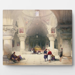 Krypt des Heiligen Sepulchers, Jerusalem, Platte 2 Fotoplatte