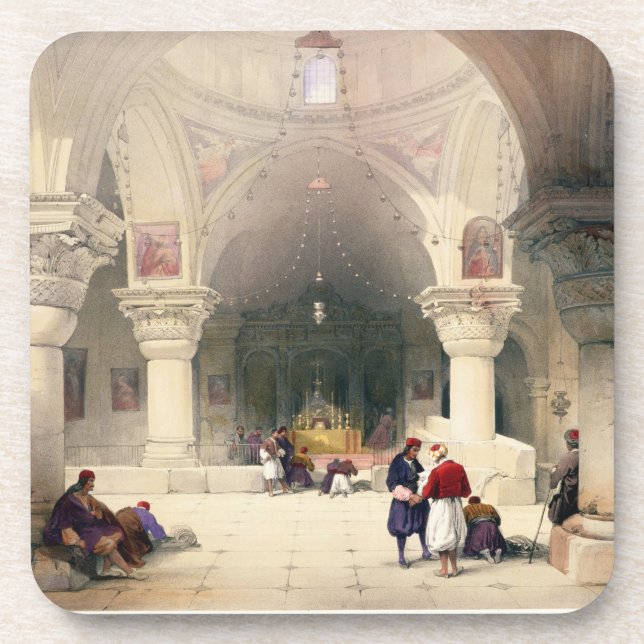 Krypta des heiligen Sepulchre, Jerusalem, Untersetzer (Vorderseite)
