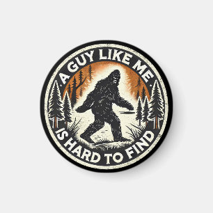 Kryptid Sasquatch Bigfoot Waldabenteuer Magnet